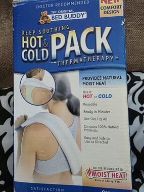 NWT- Bed Buddy White Hot & Cold Therapeutic Pack